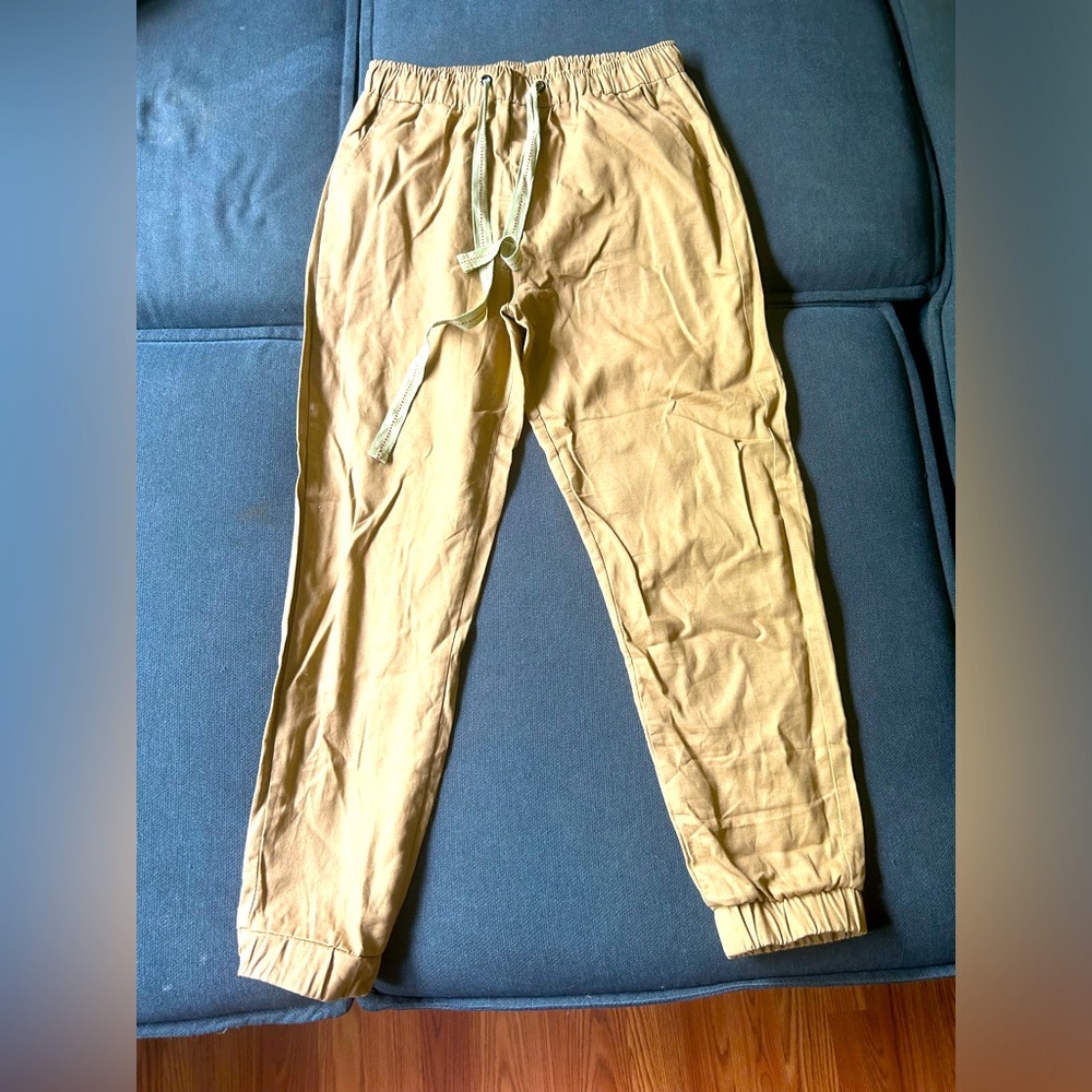 SHEIN khaki joggers size small